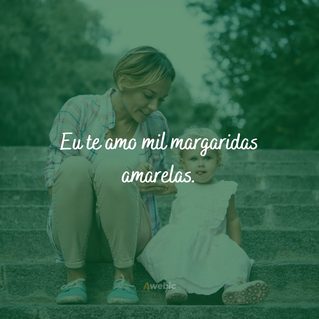 Legendas para fotos com mãe