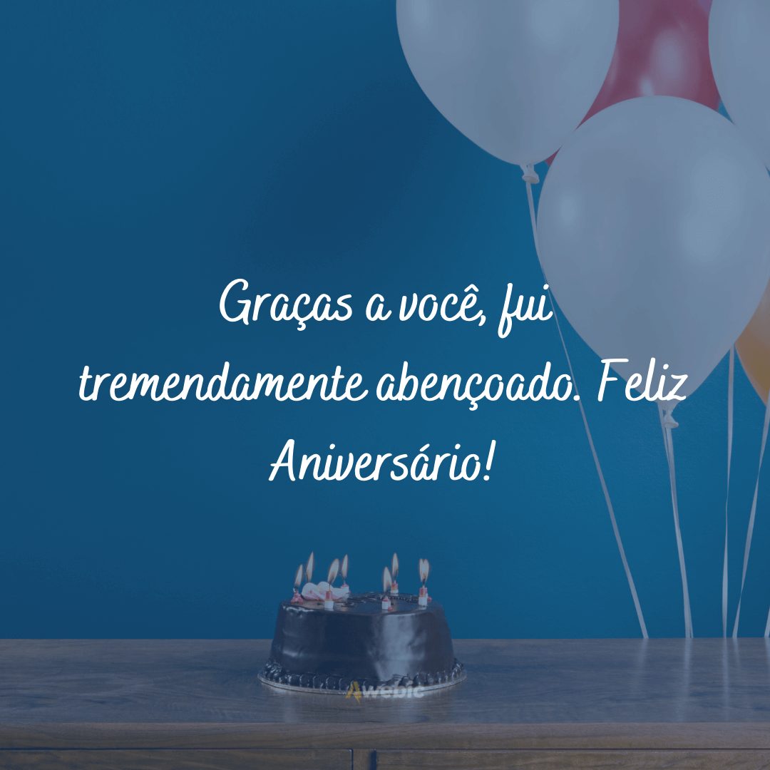 frases de aniversário com emoji