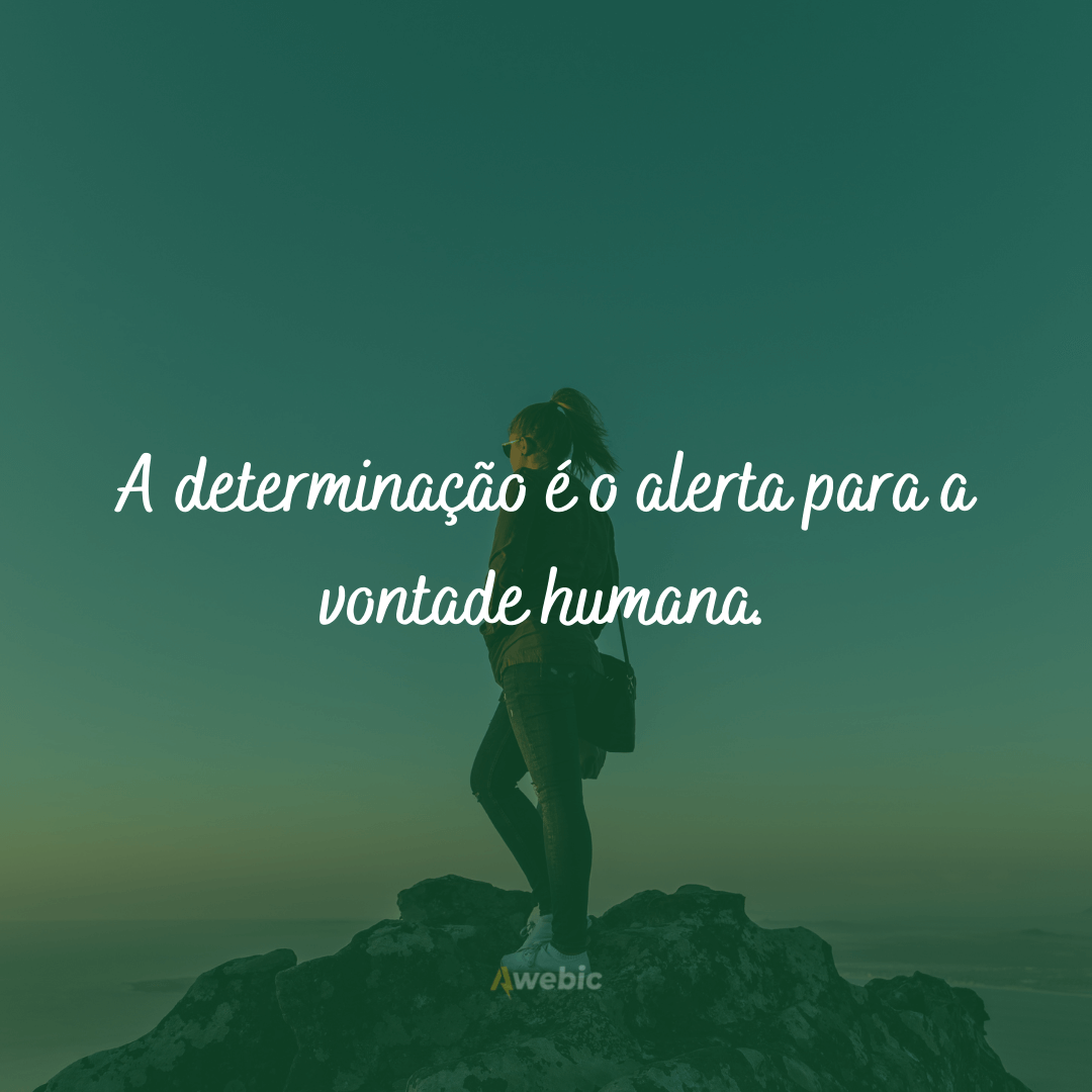 frases sobre determinação