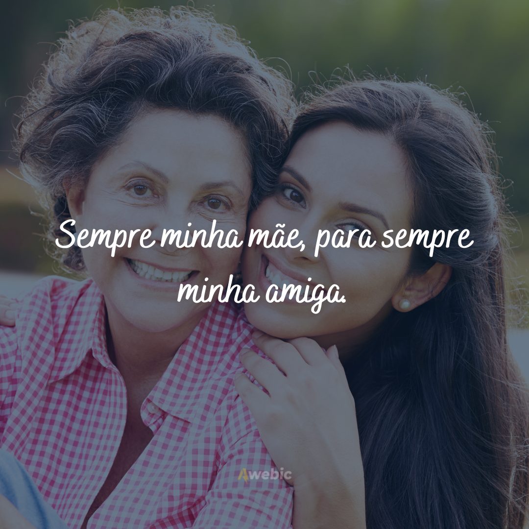 Legendas para fotos com mãe