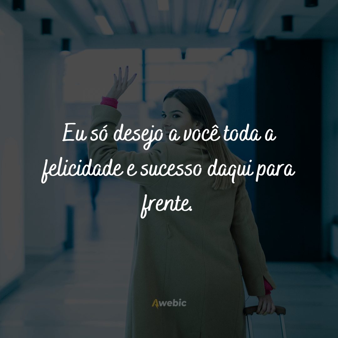 Frases de despedida no trabalho