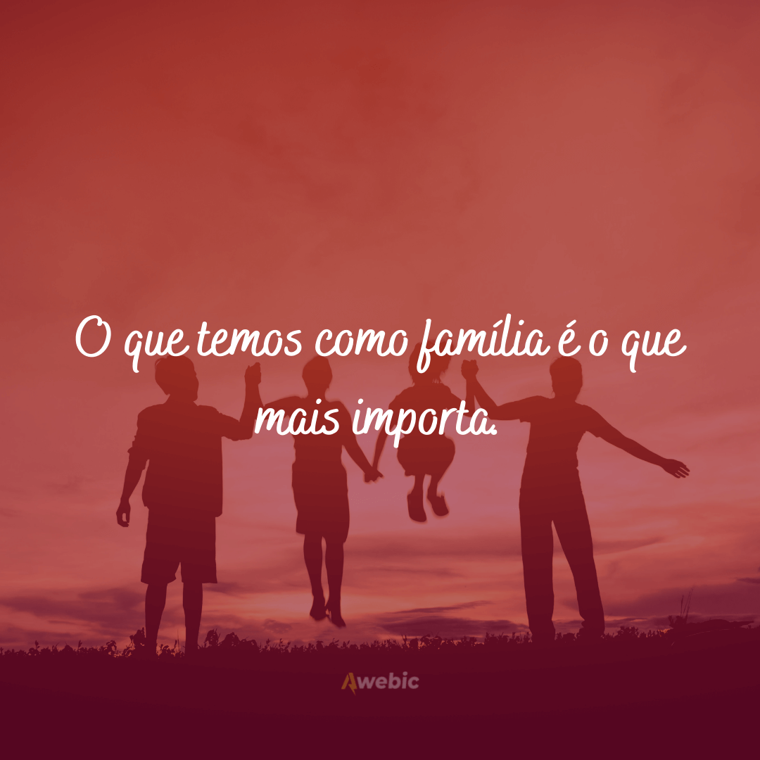 Frases sobre família