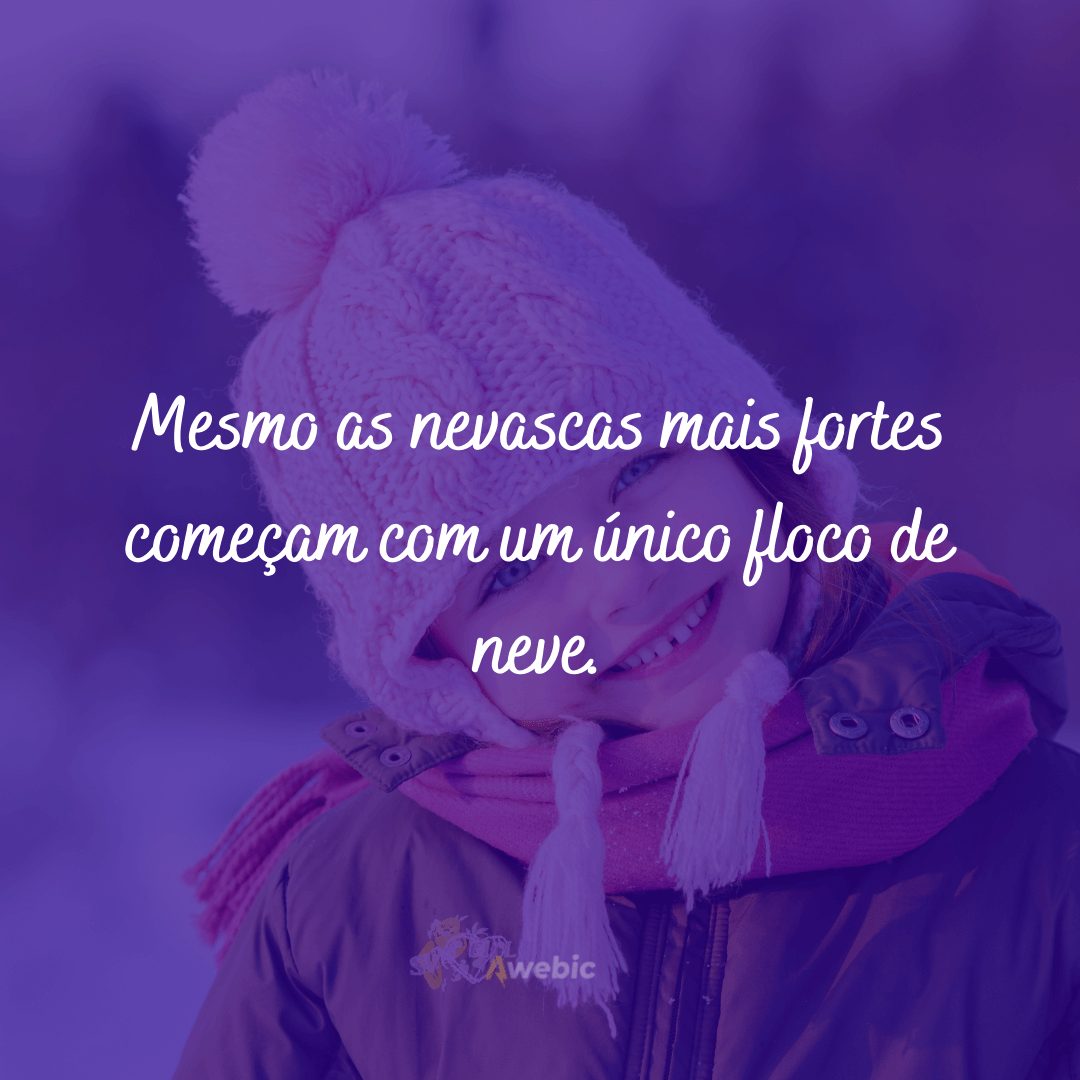 Frases de inverno