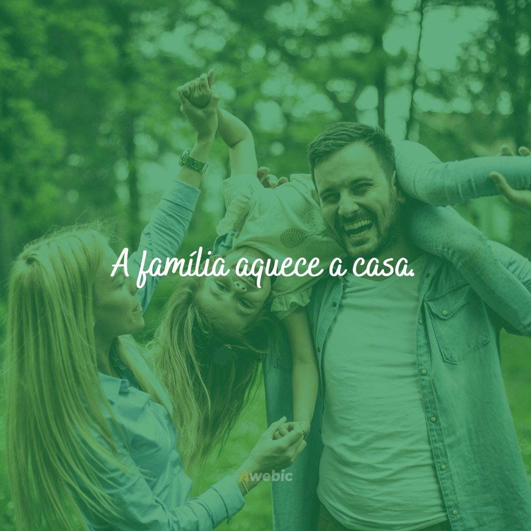 Frases sobre família