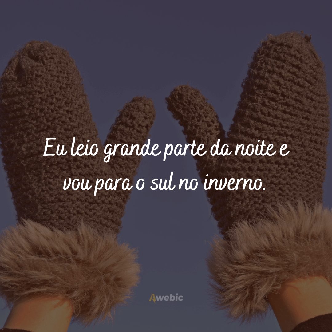 Frases de inverno