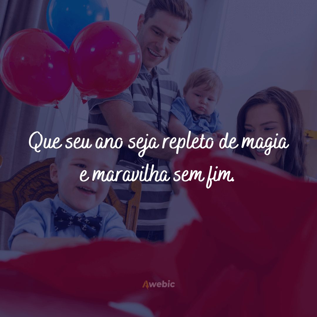 Aniversário para Filho de 2 anos