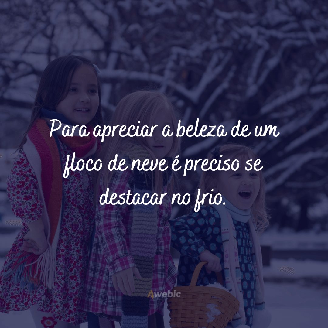 Frases de inverno