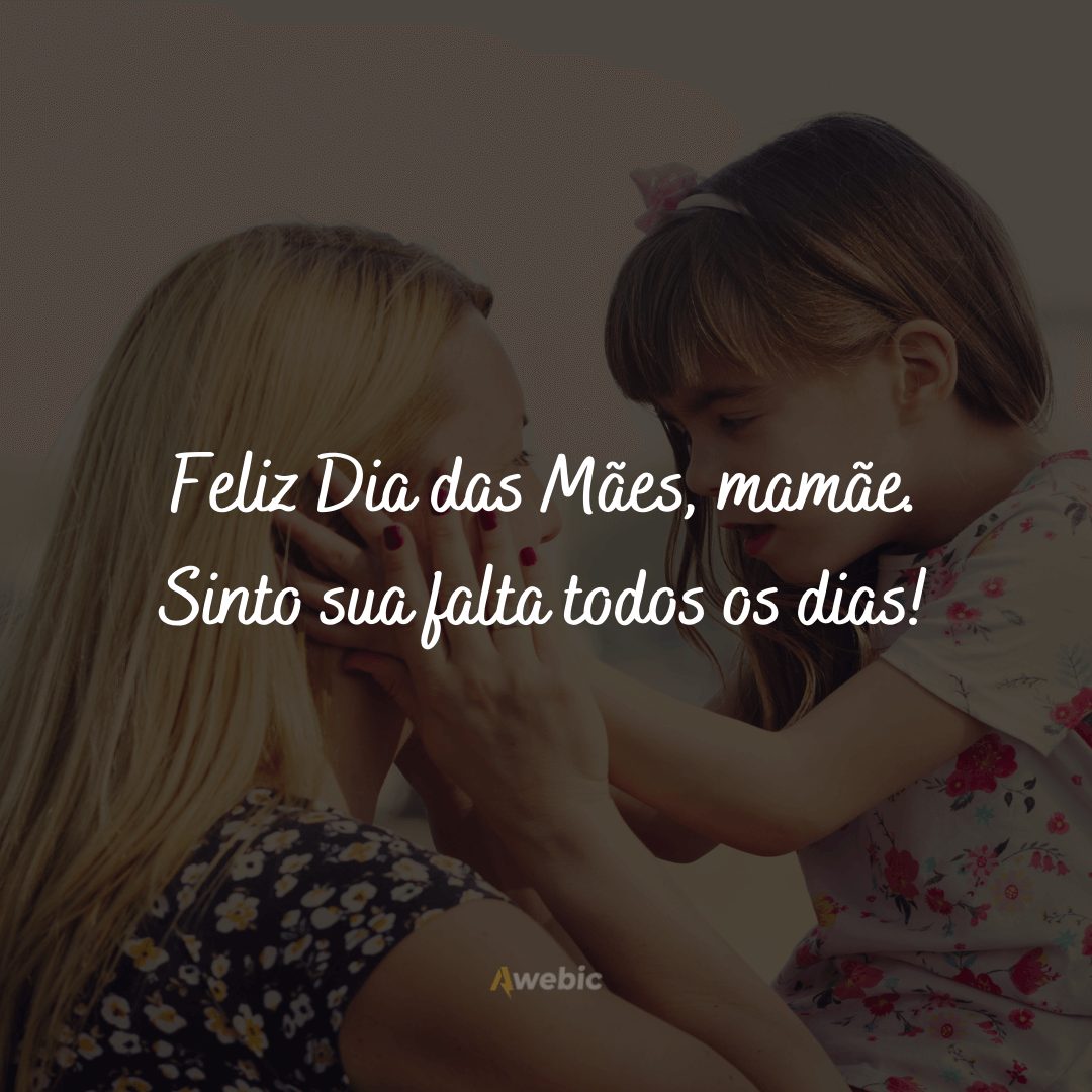 Frases para mãe falecida