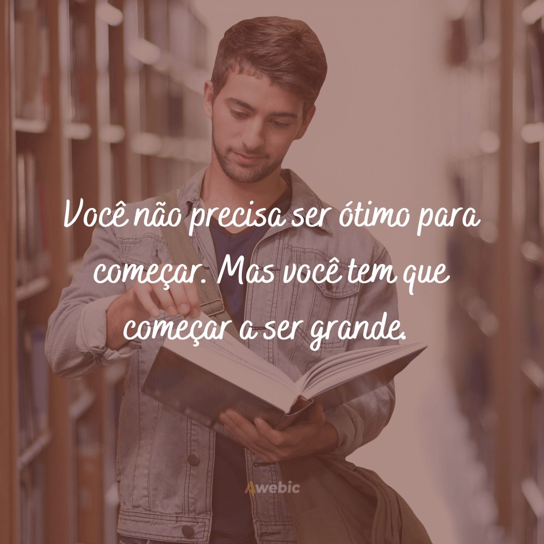 Frases de motivação para estudar