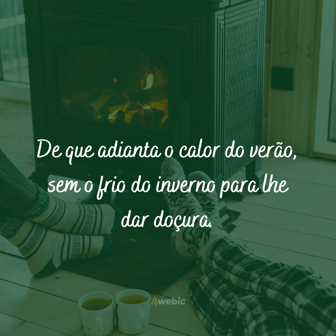 Frases de inverno