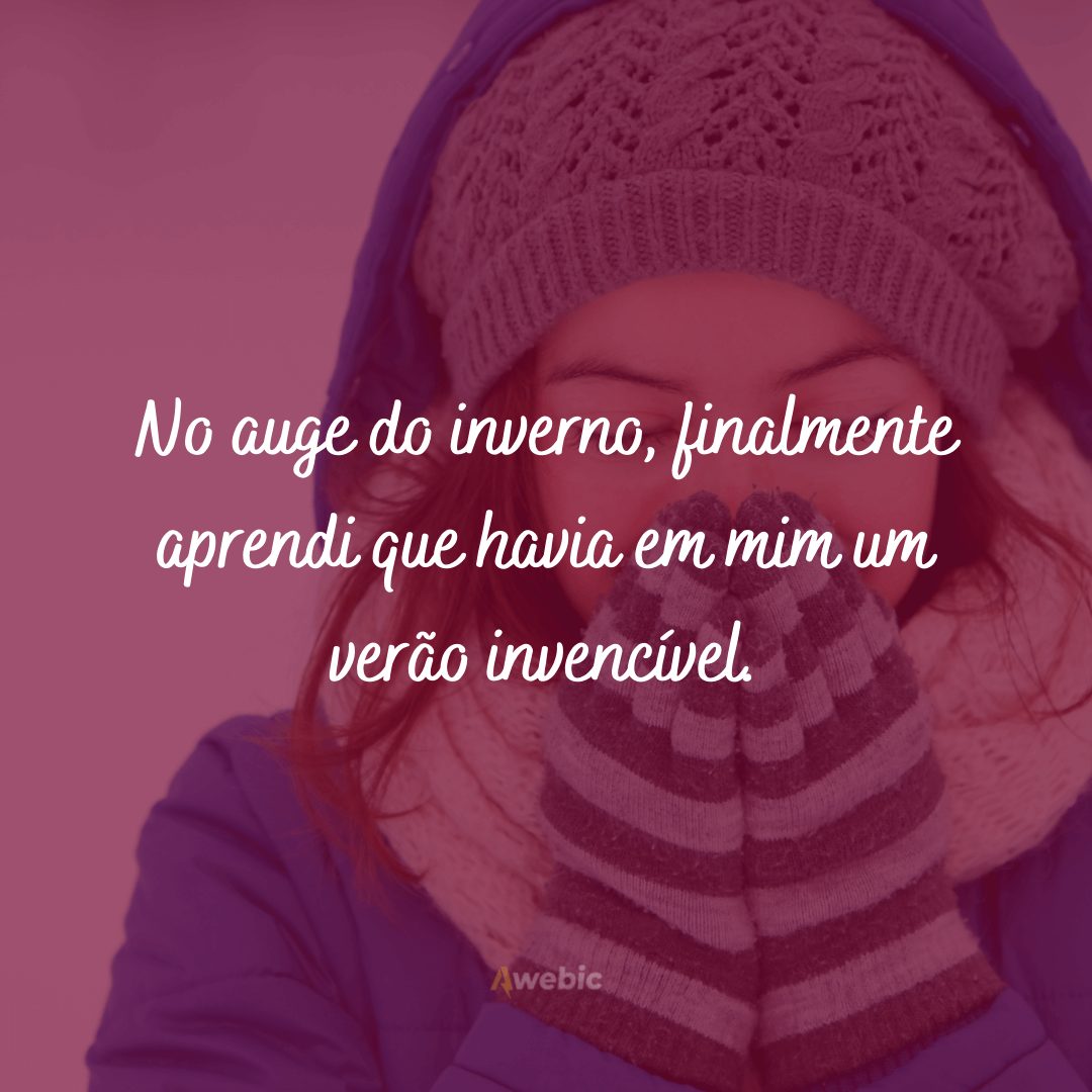 Frases de inverno