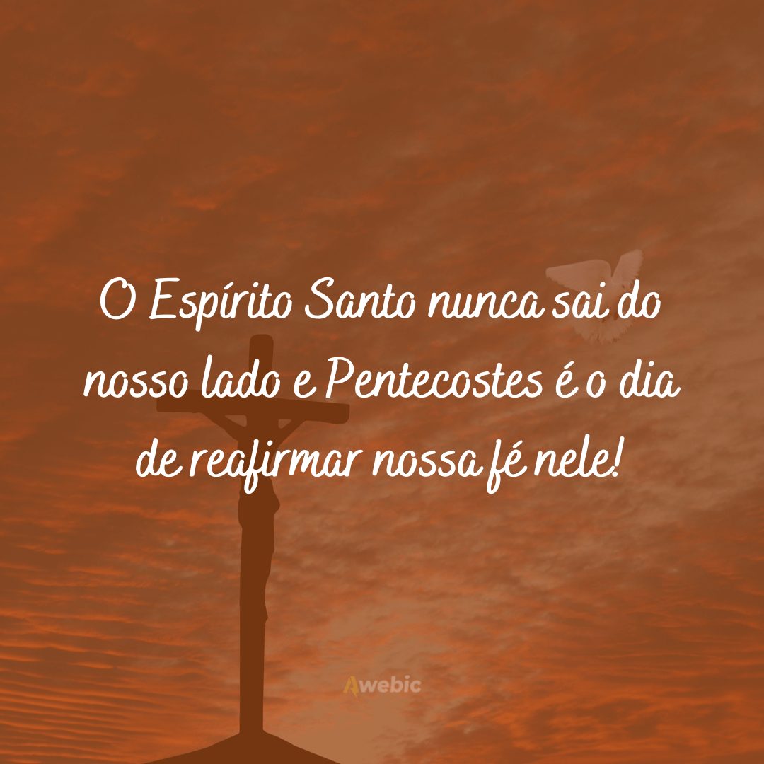 Frases sobre o Dia de Pentecostes