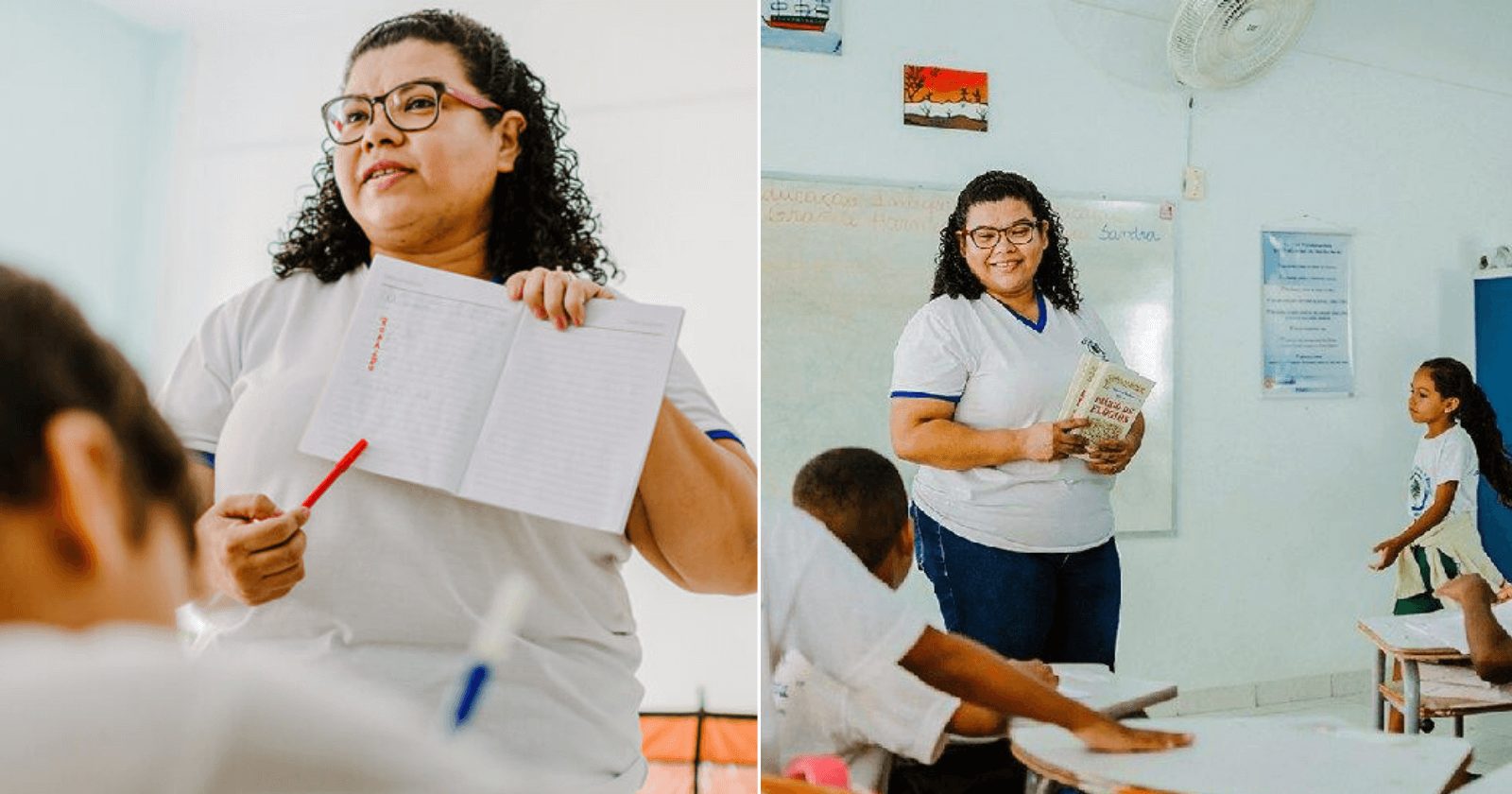 Professora cria caderninho para melhorar autoestima dos alunos com elogios; é um sucesso!