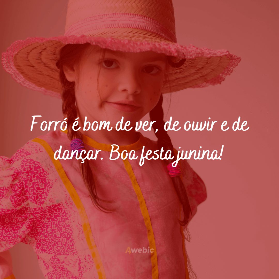 Frases de festa junina para educação infantil