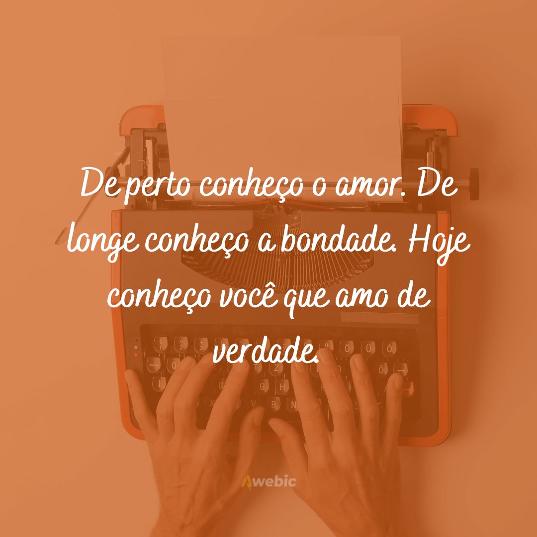 Frases de poema de amor