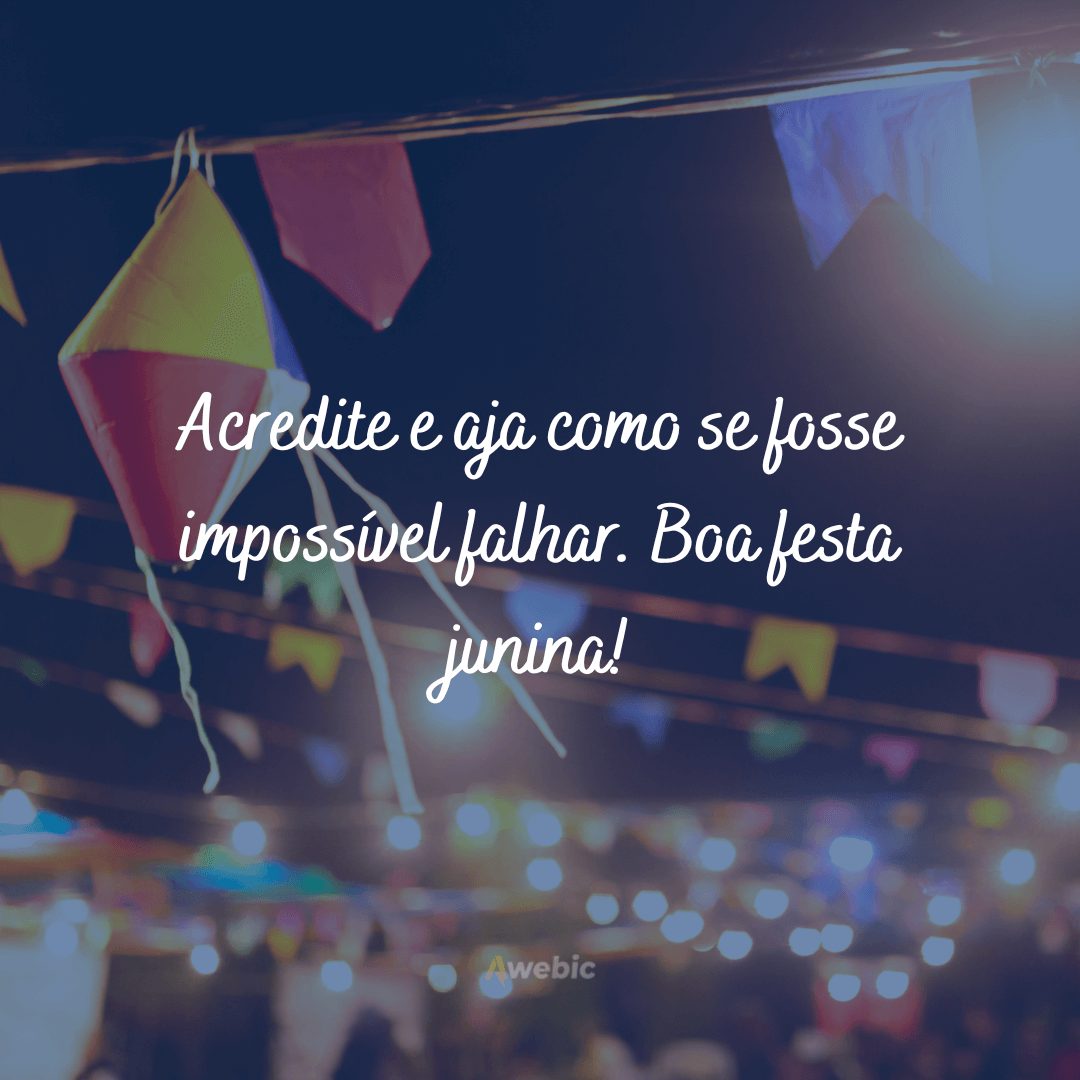 frases de festa junina