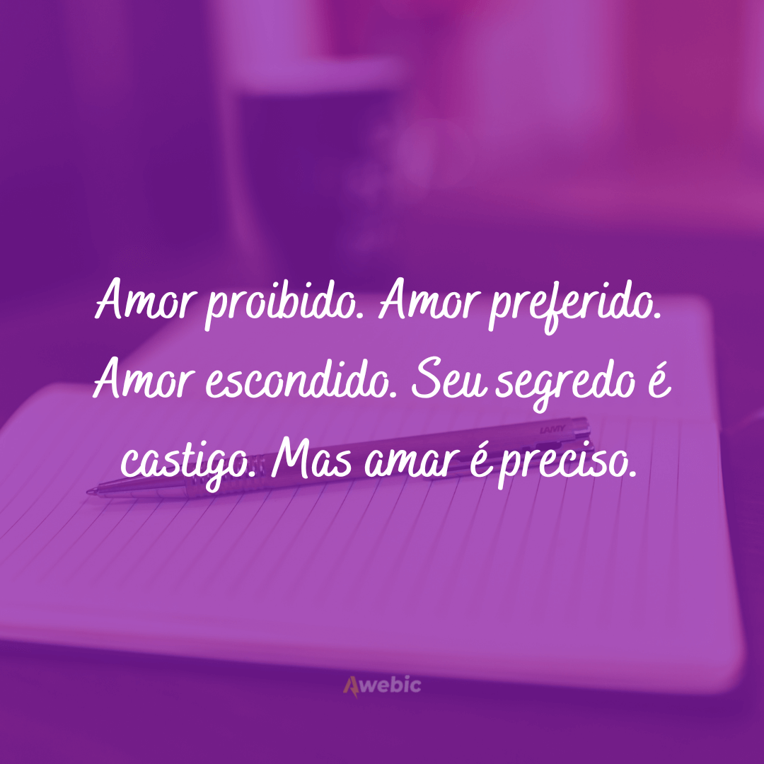 Frases de poema de amor