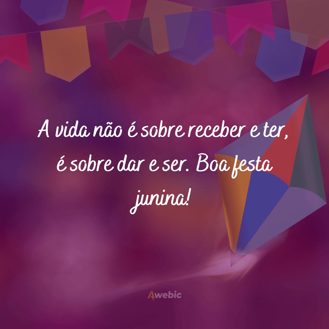 frases de festa junina