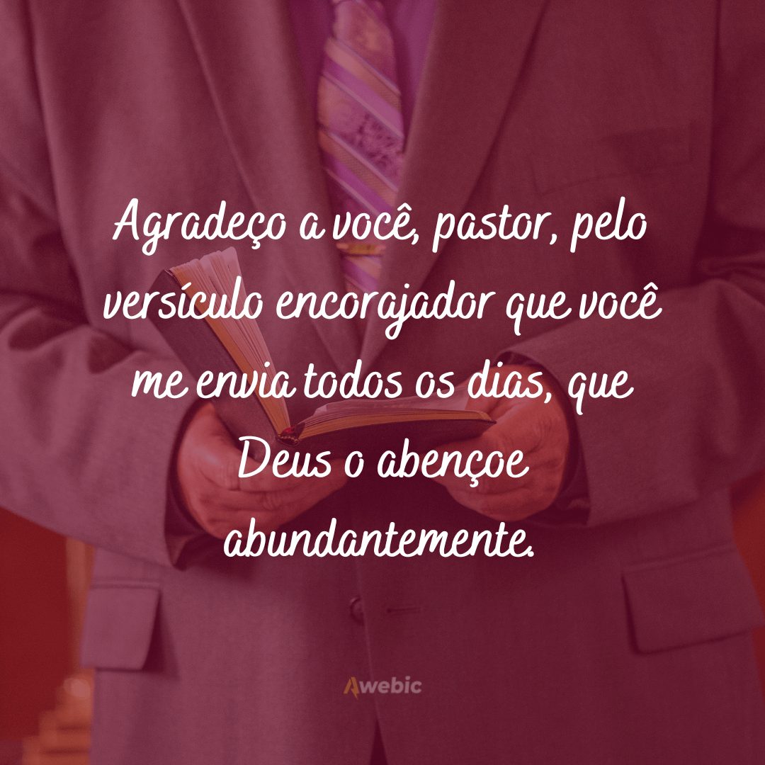 Mensagens para o Dia do Pastor