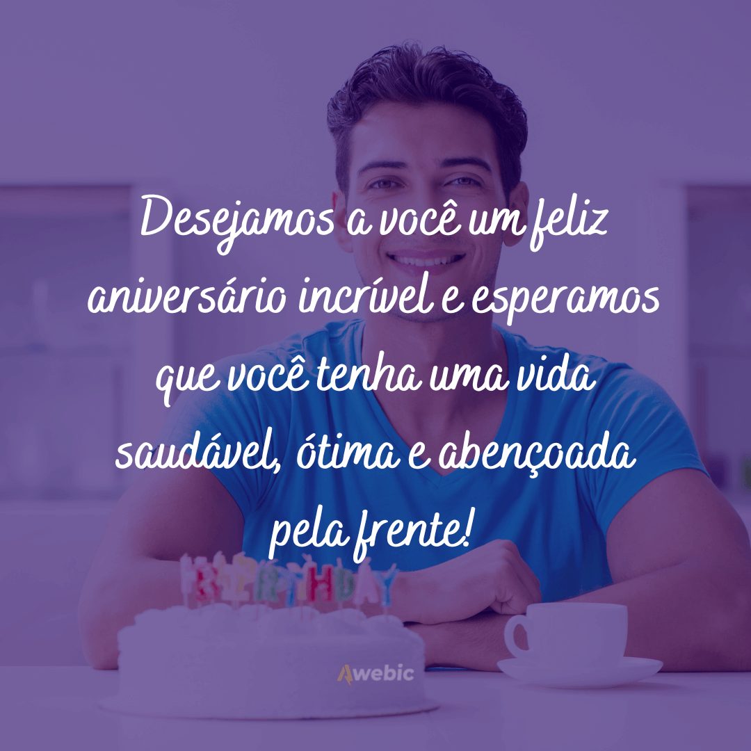 Frases de aniversário para chefe