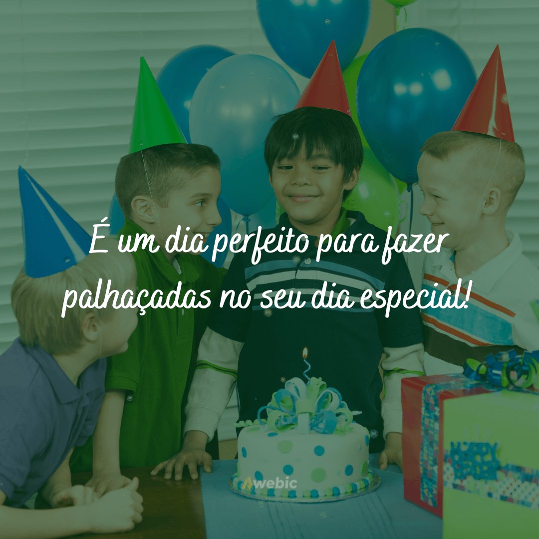 Frases de aniversário para criança