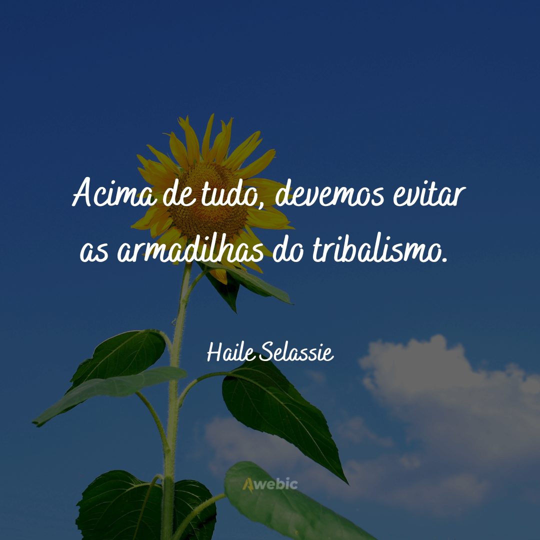 Frases de Haile Selassie