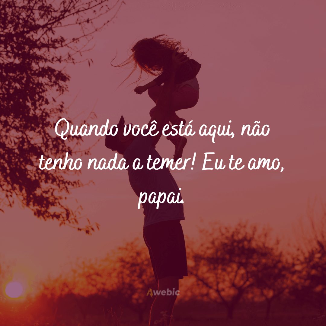 Frases de filha para pai