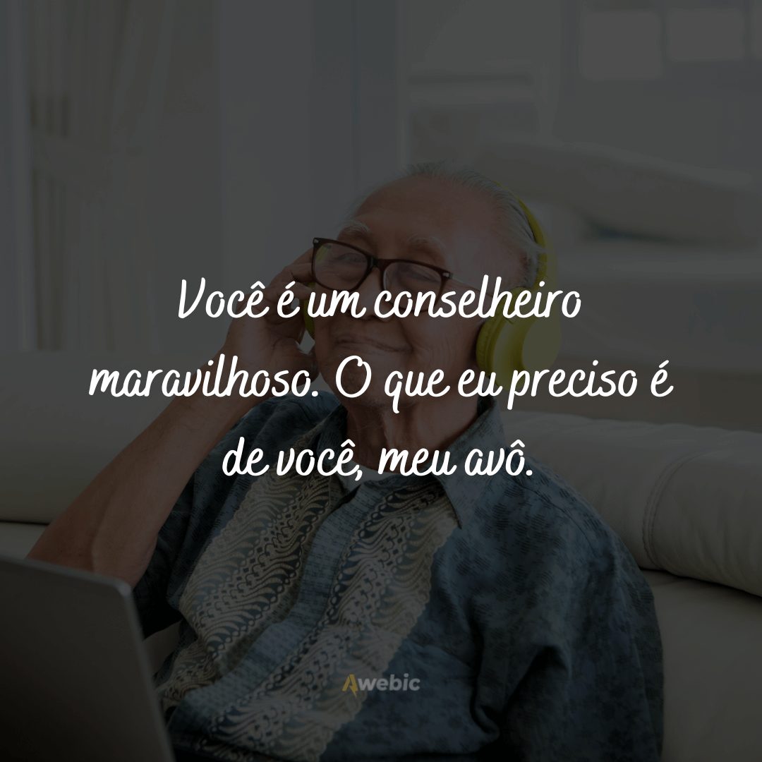 Frases de amor para avô