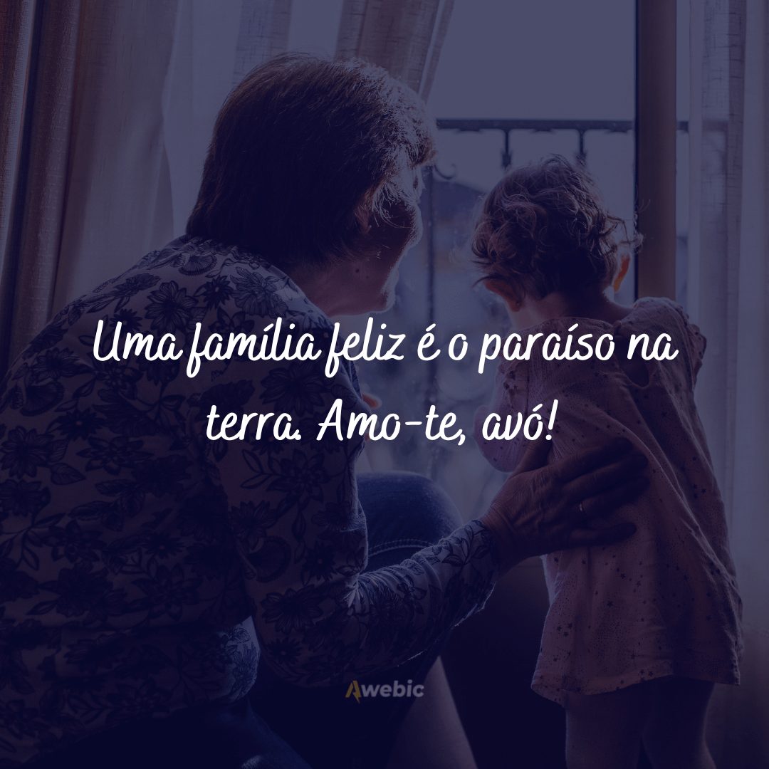 Frases de amor para avó