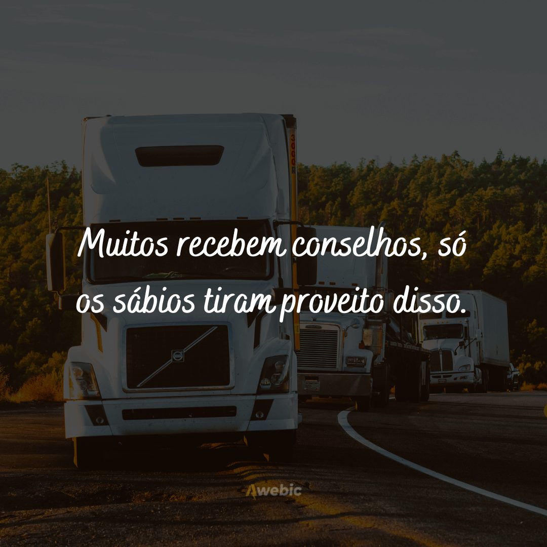 Frases de caminhoneiro