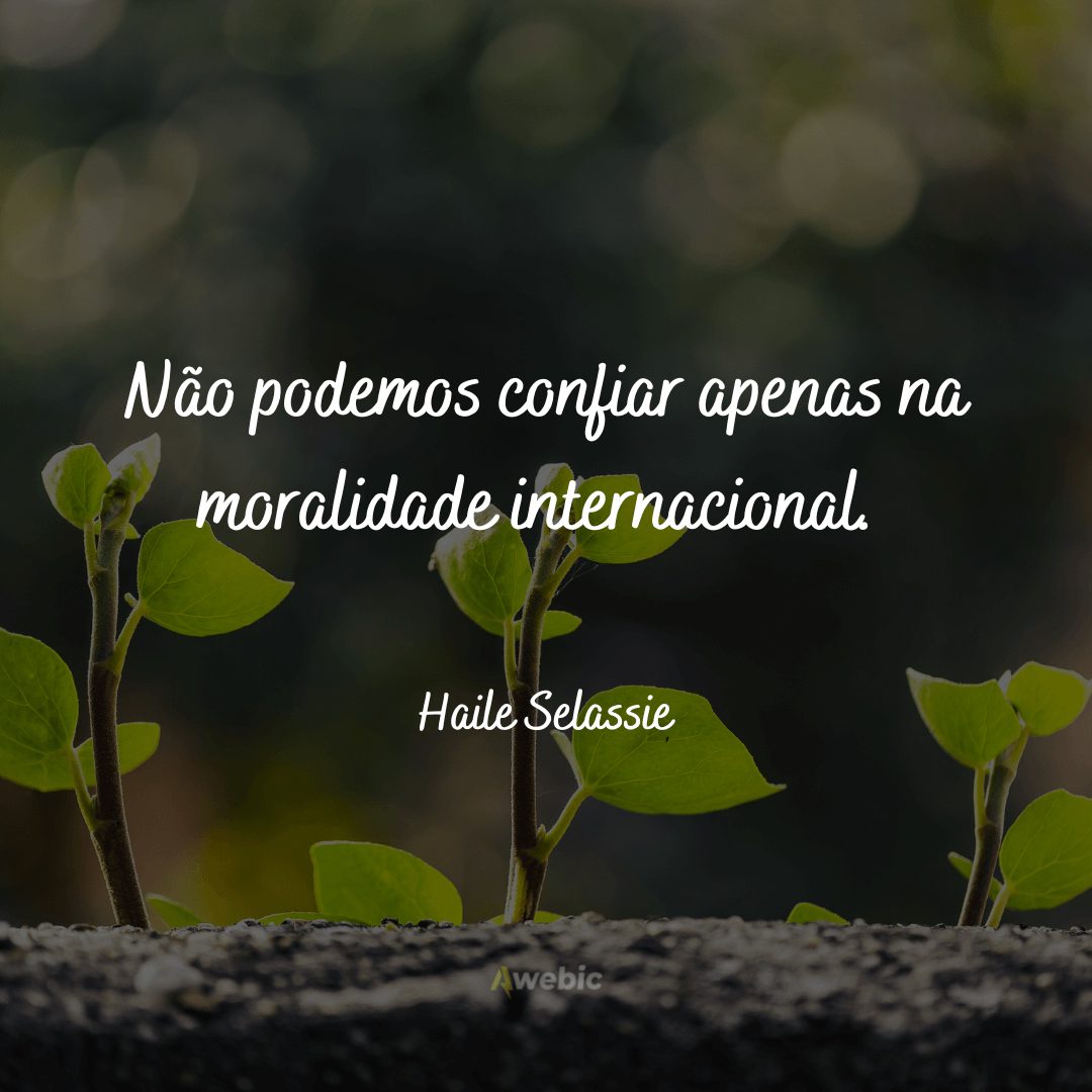 Frases de Haile Selassie