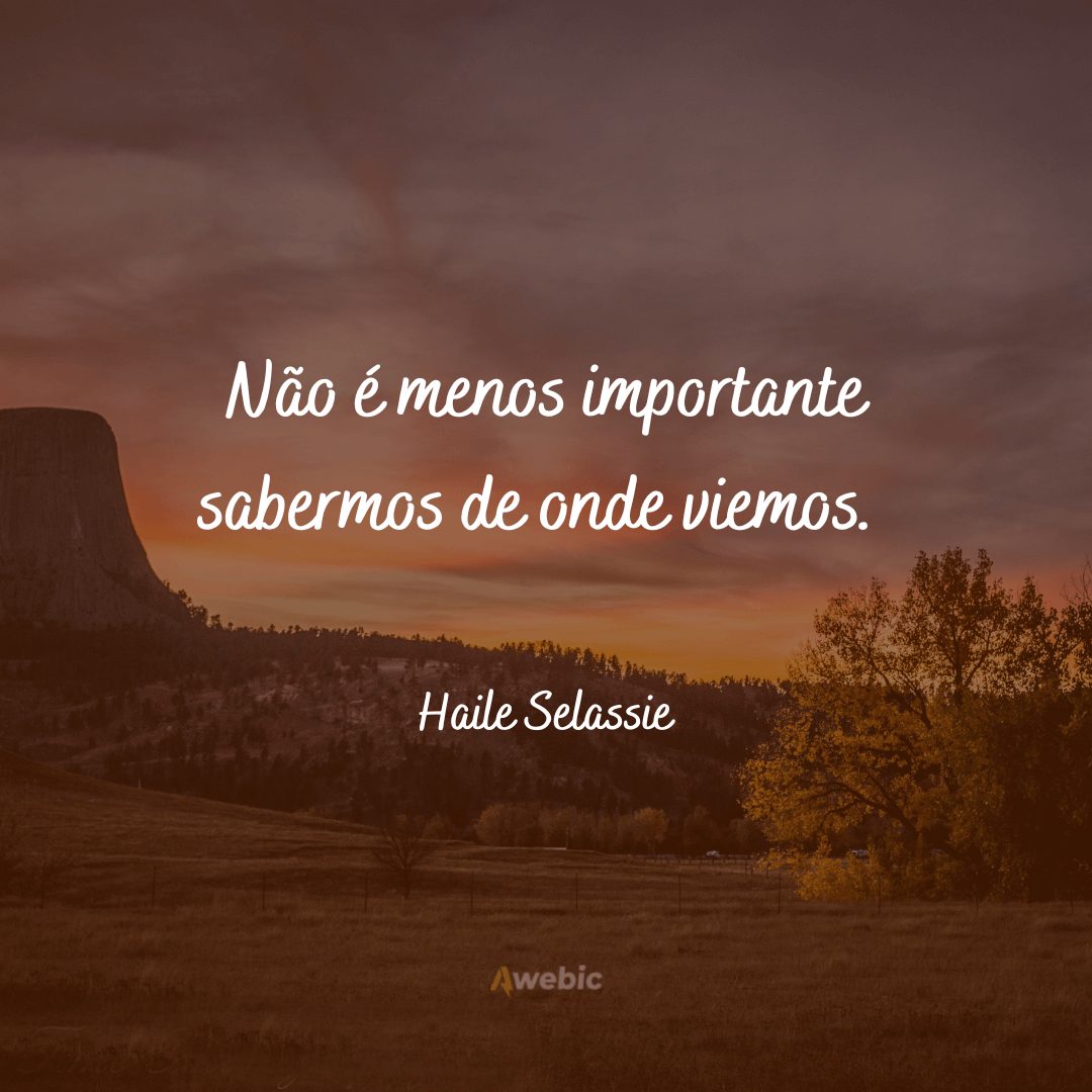 Frases de Haile Selassie