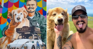 Artistas homenageiam Jesse e Shurastey com mural LINDO em São Paulo