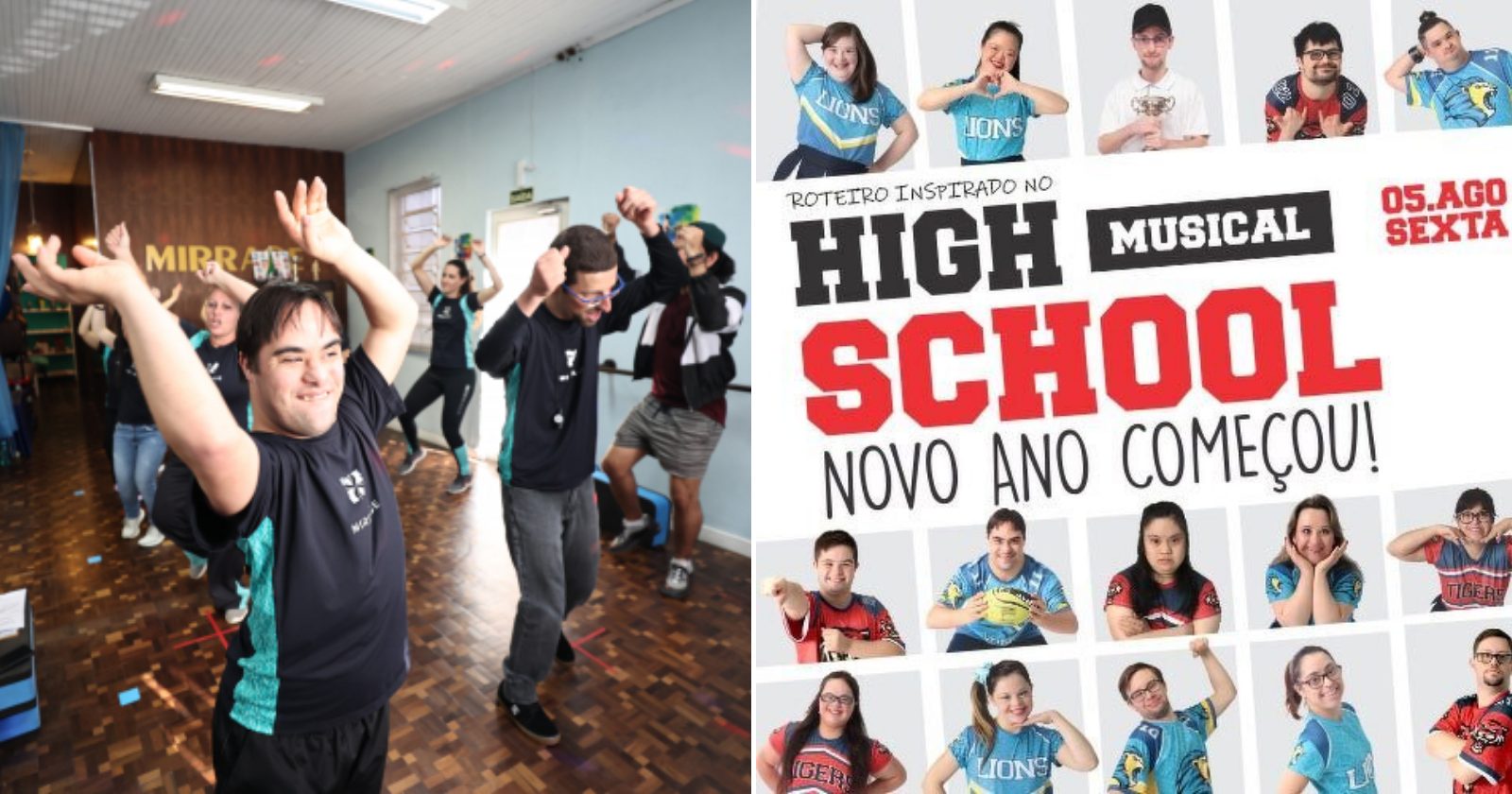 Atores com Síndrome de Down fazem releitura sensacional de High School Musical