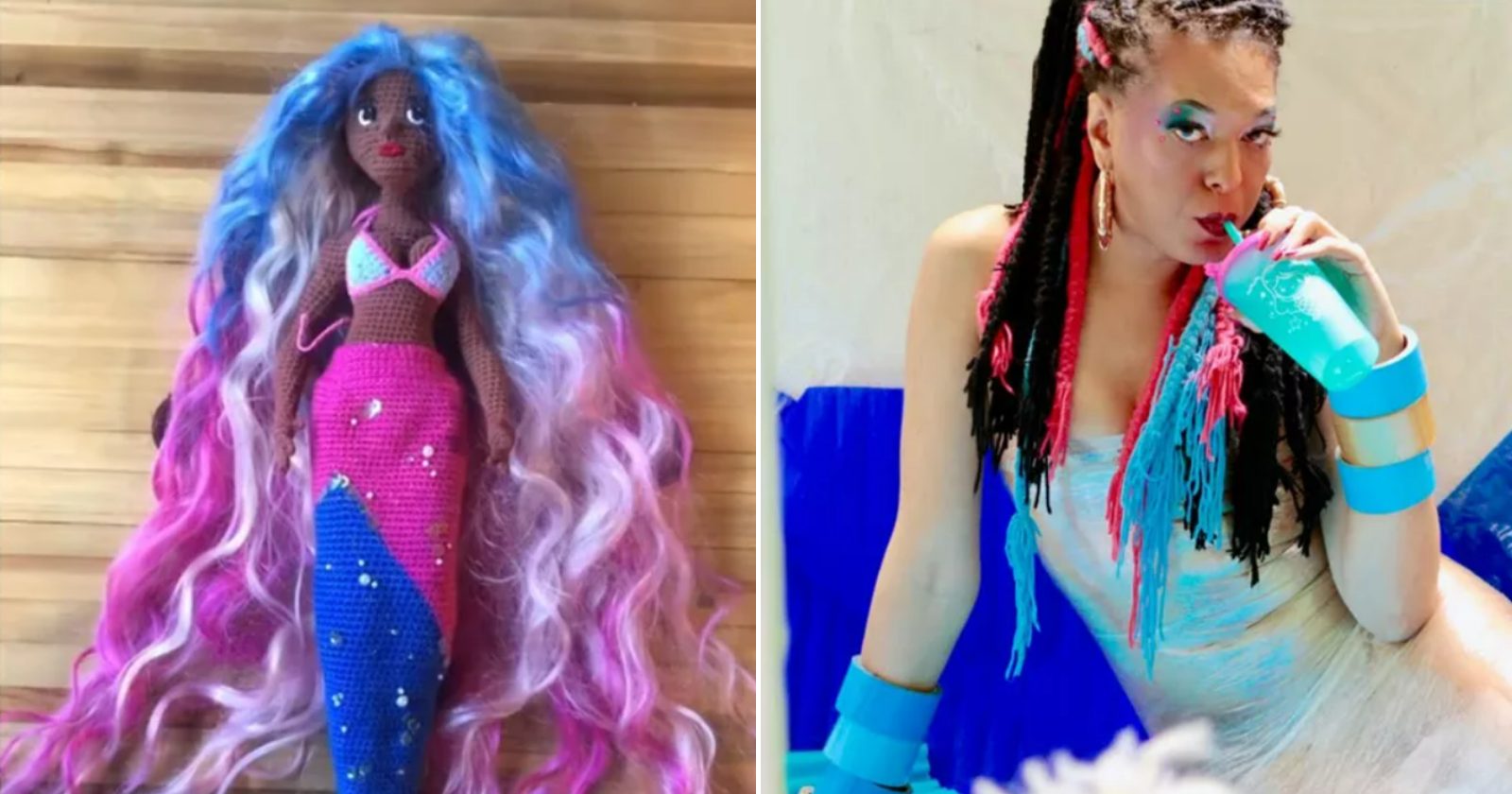 Aos 34 anos, mulher realiza o sonho de infância de ter uma boneca trans e comove a internet