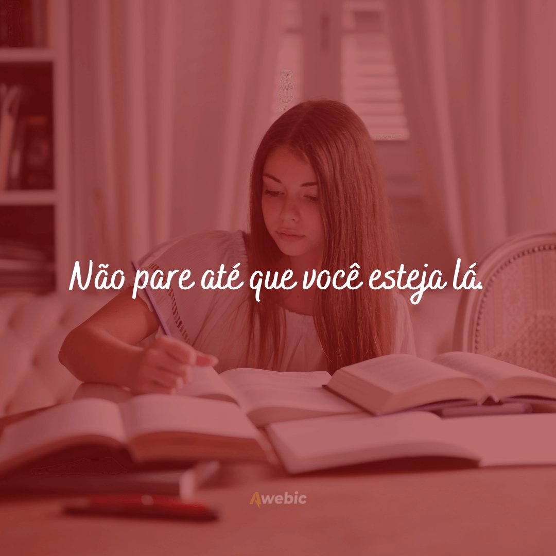 Frases de estudante