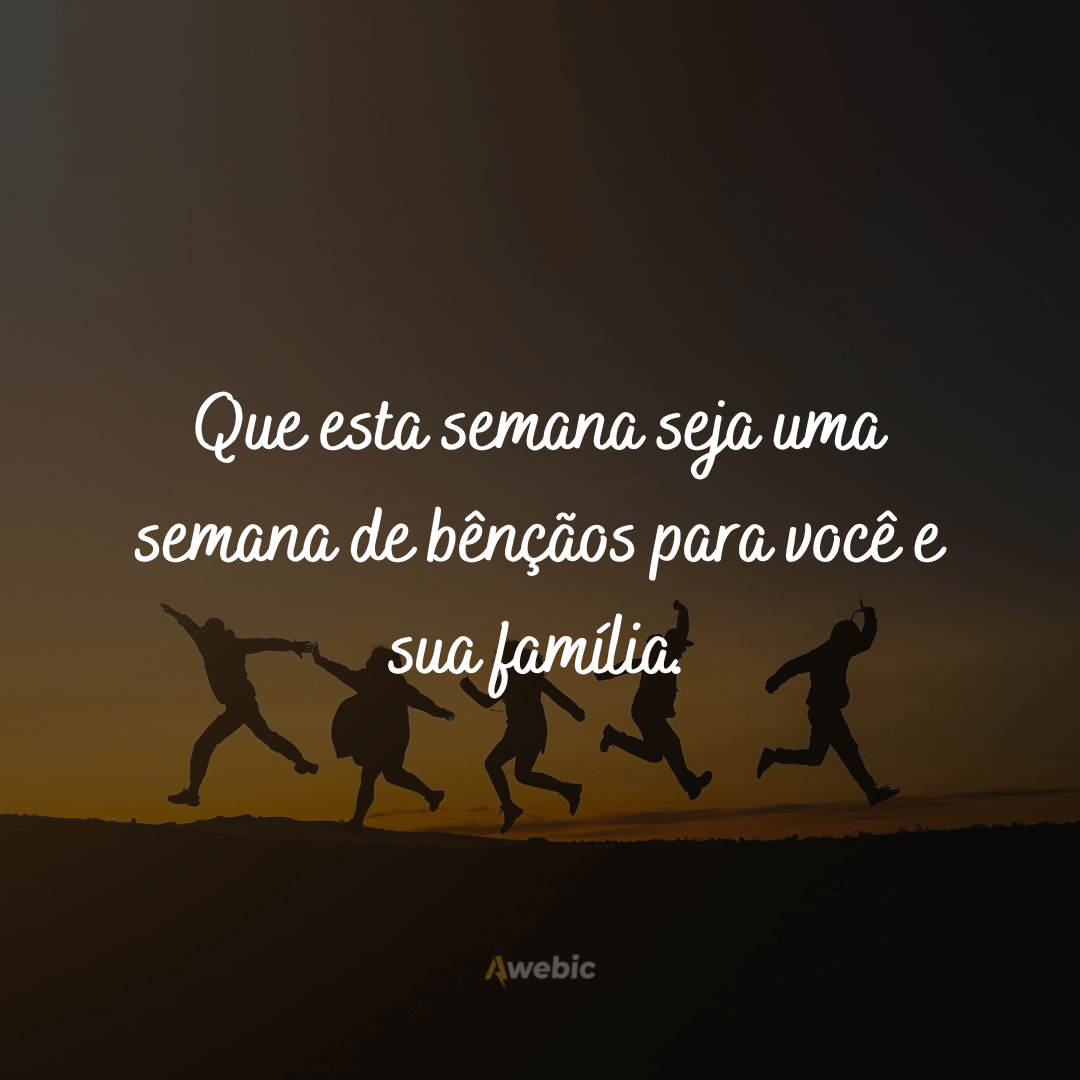 Frases de boa semana