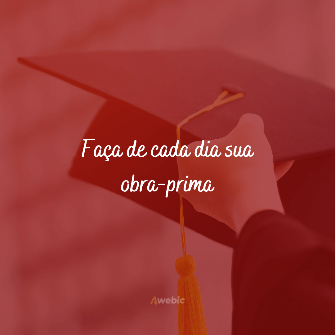 Frases para copo de formatura