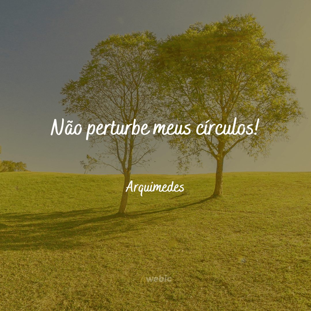 citações arquimedes