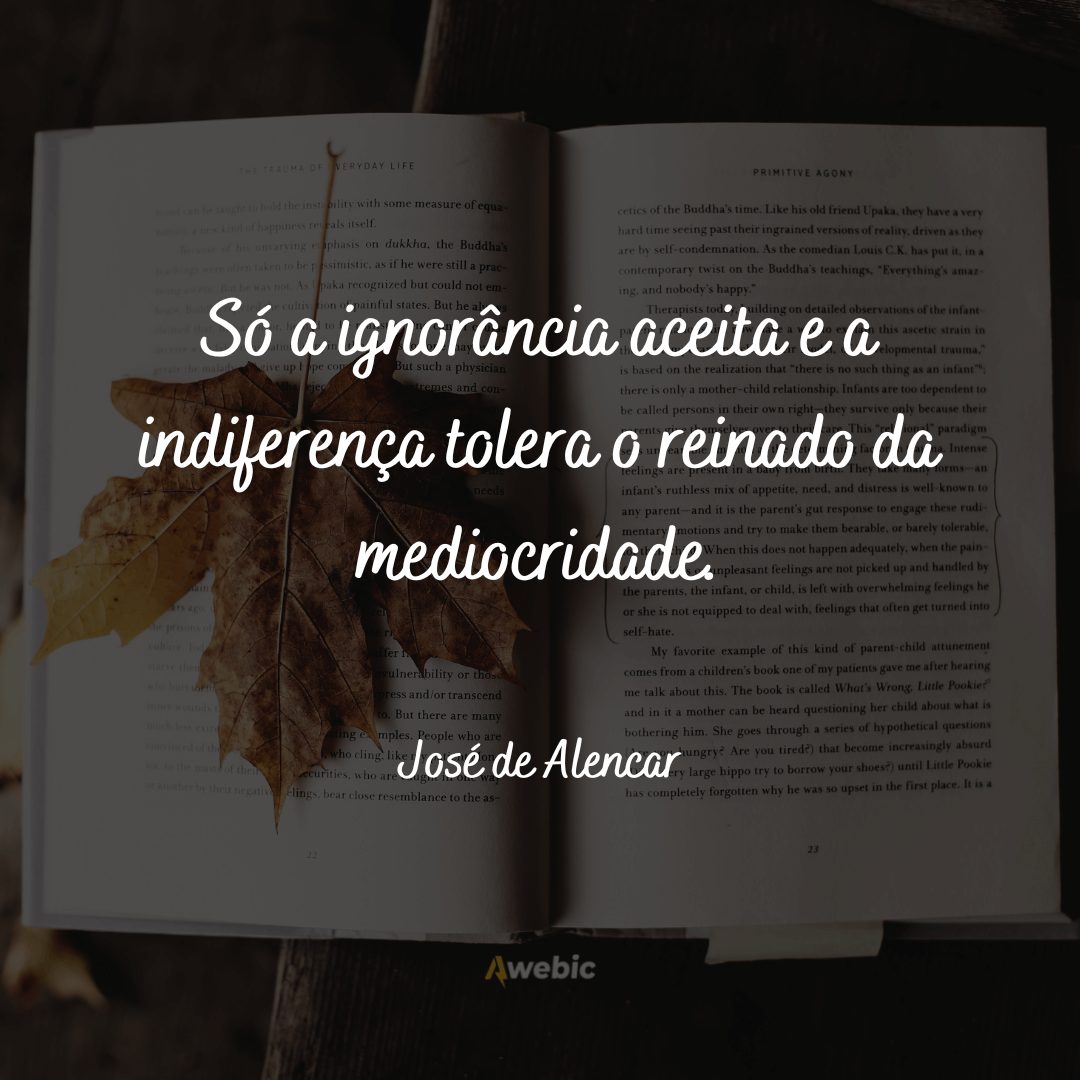 frases josé de alencar