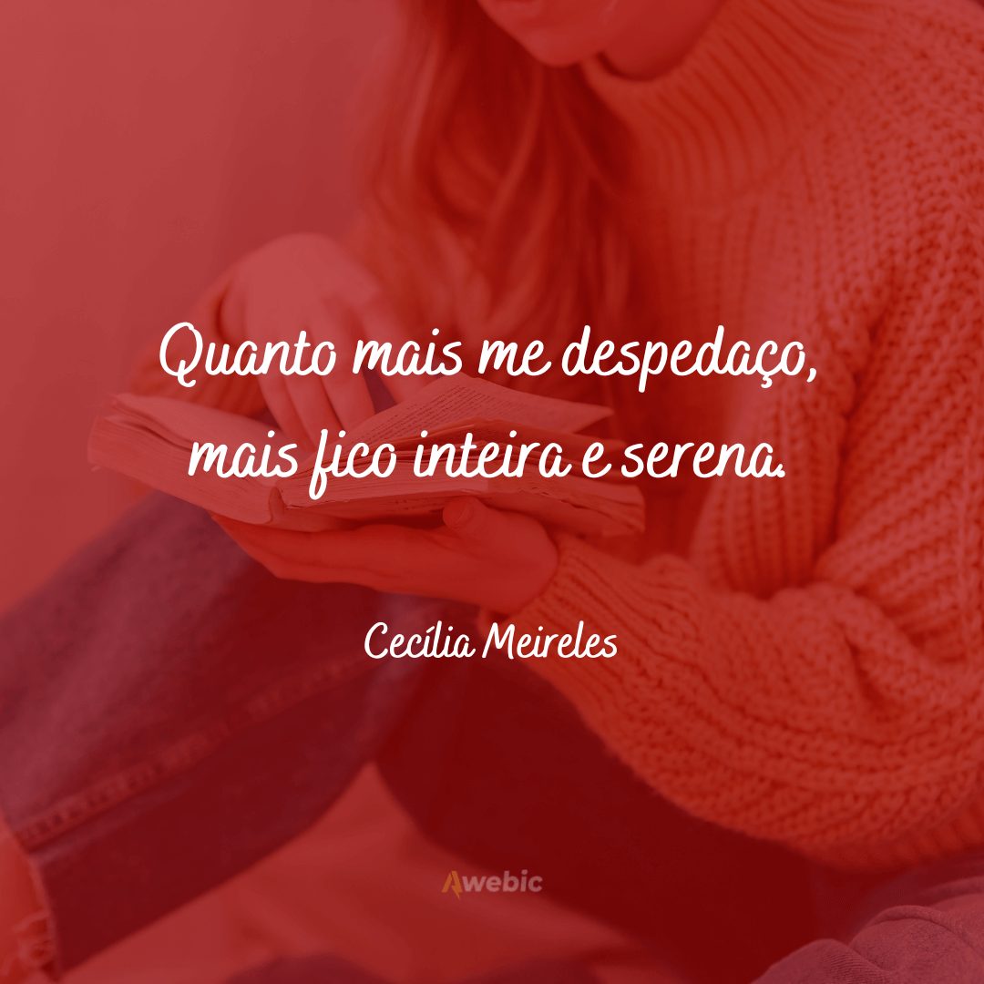 Frases de Cecília Meireles