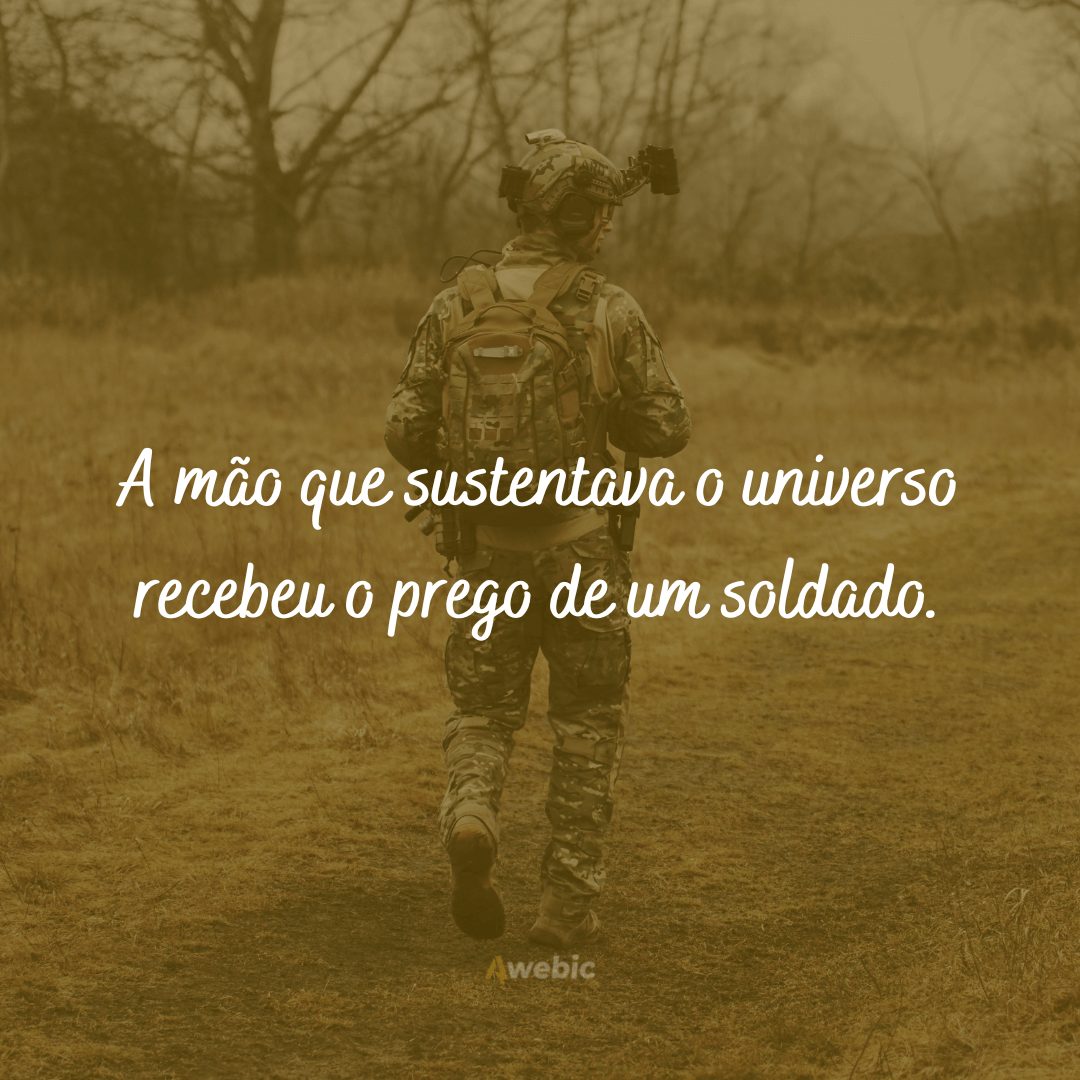 Frases para o Dia do Soldado