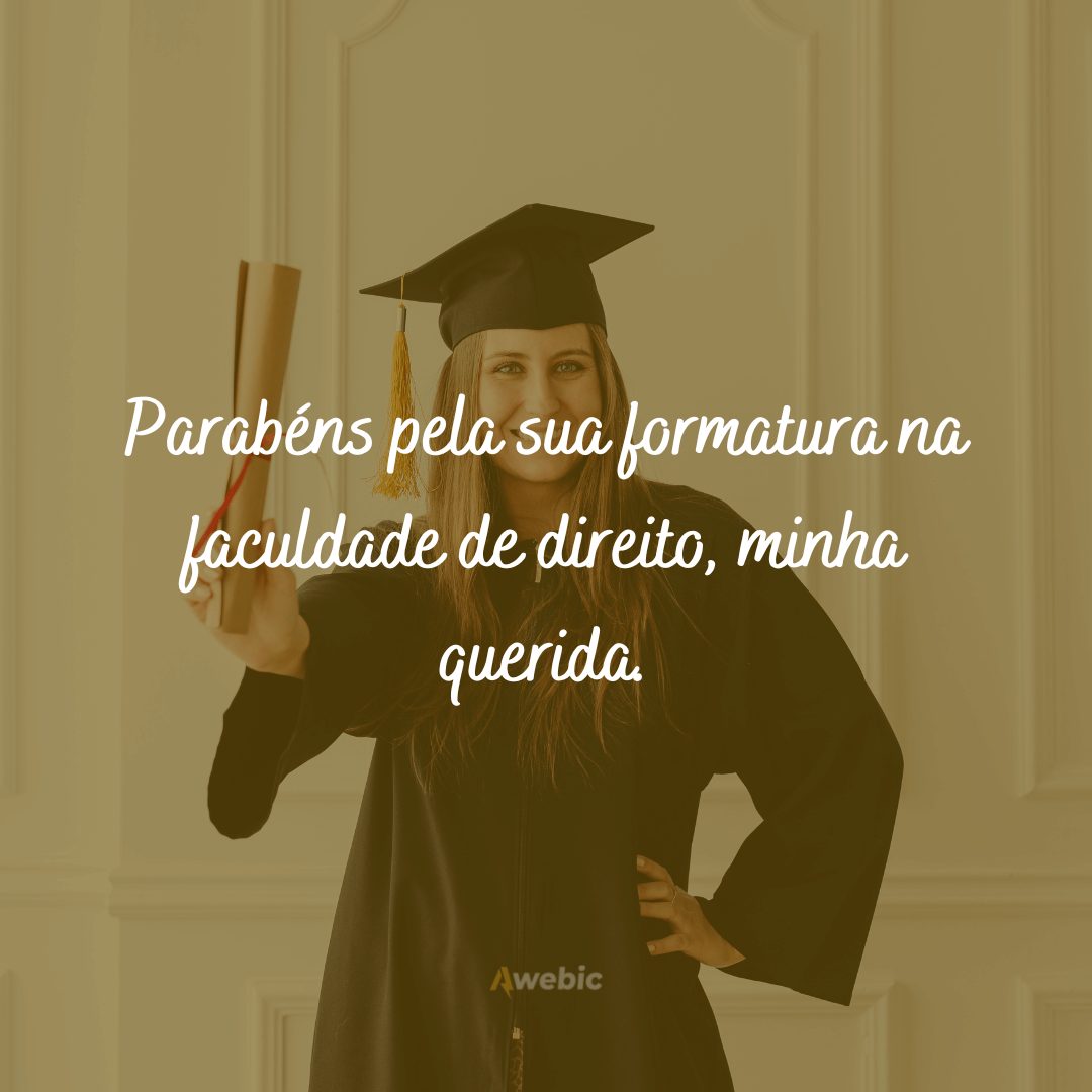 Frases de formatura de direito