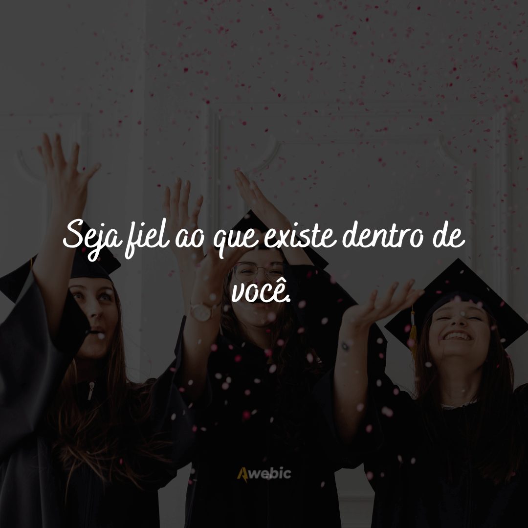 Frases para copo de formatura