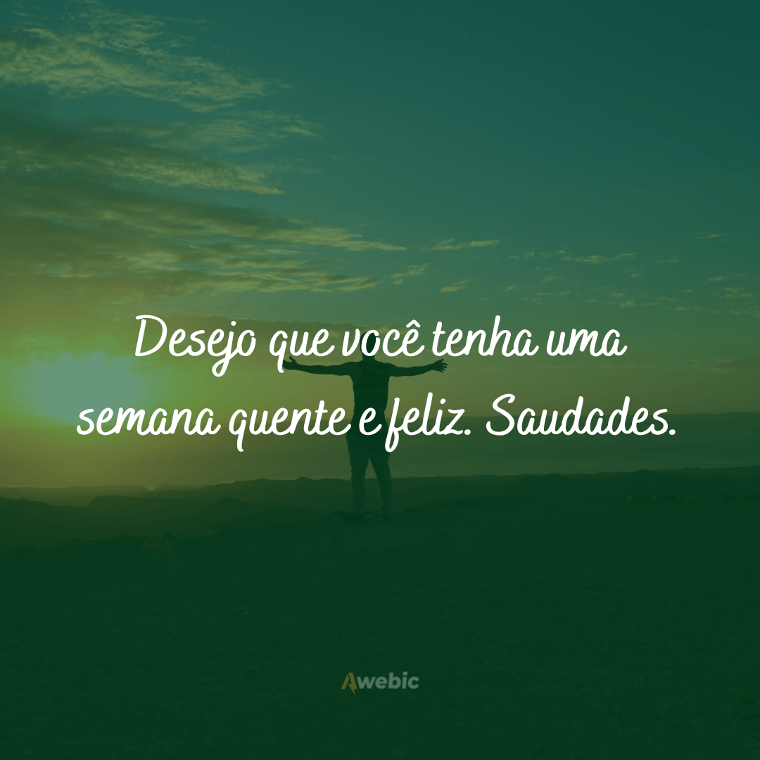 Frases de boa semana