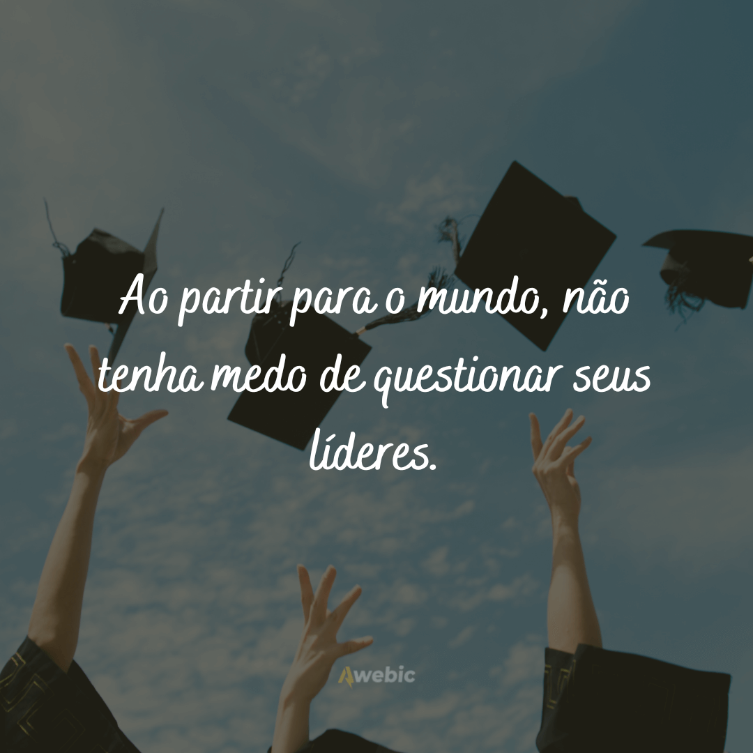 Frases de formatura engraçadas