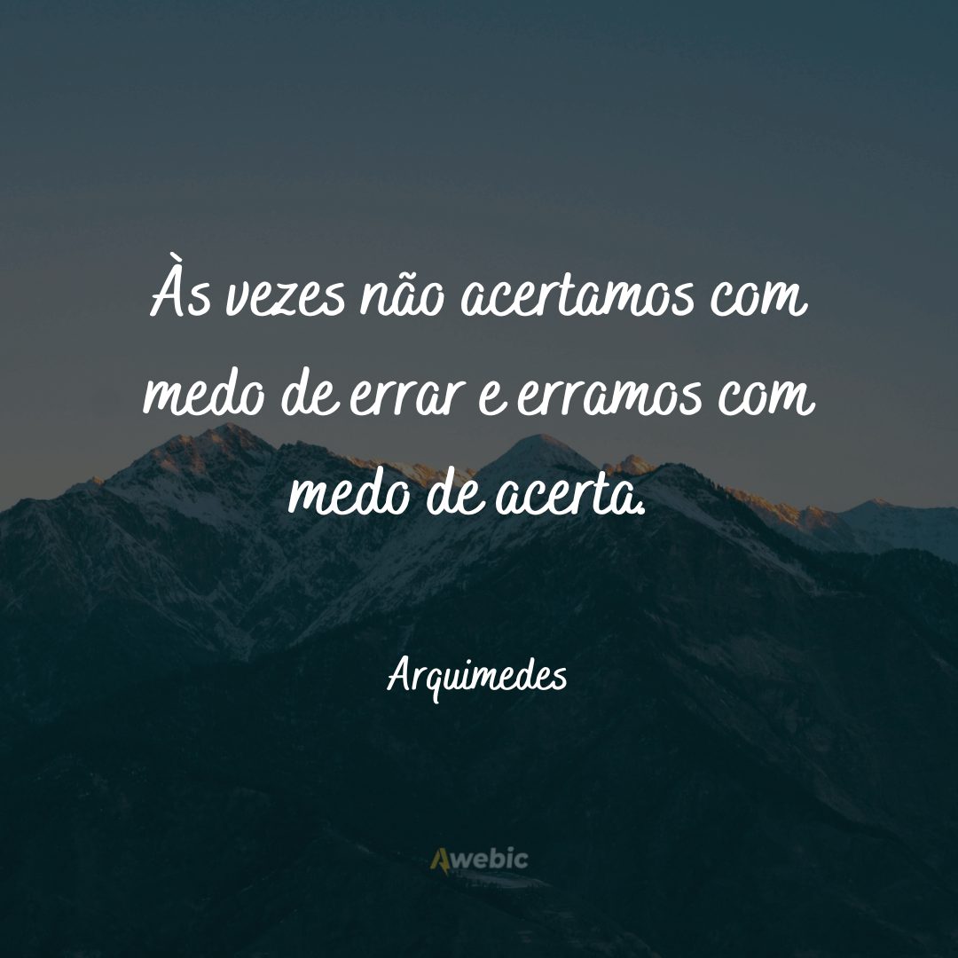 citações arquimedes