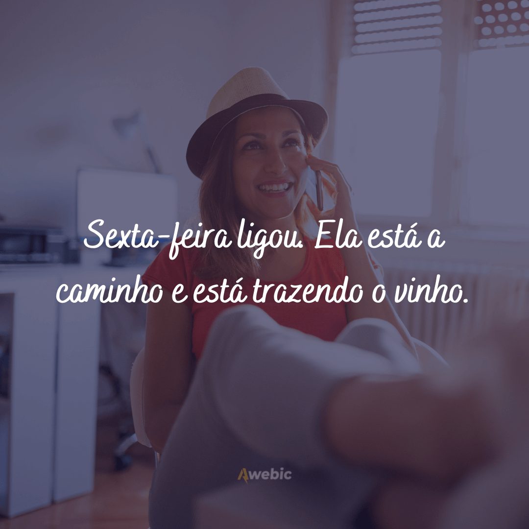 Frases de sexta-feira engraçadas