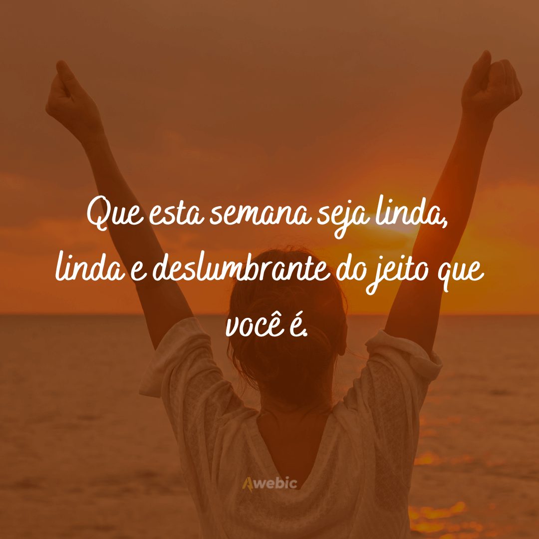 Frases de boa semana