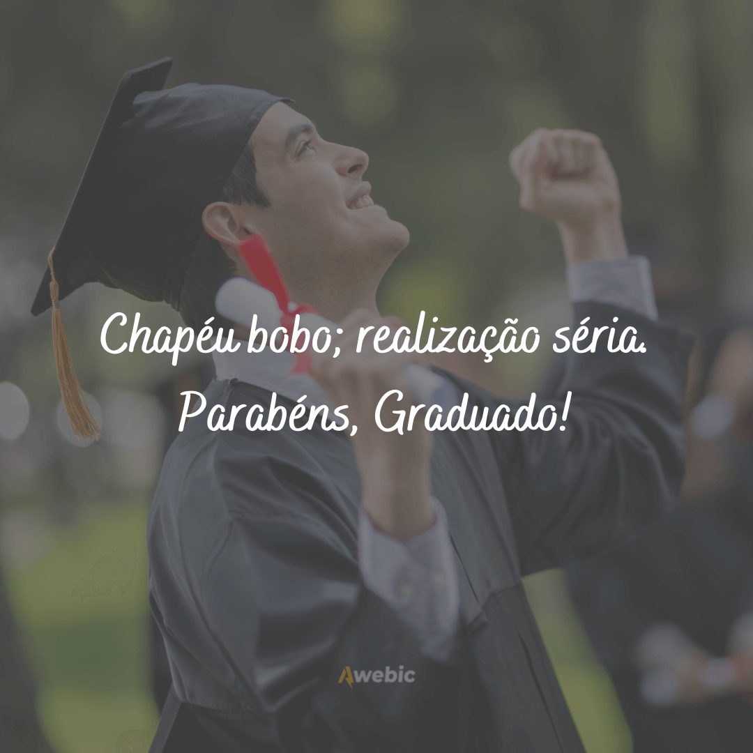 Frases de formatura engraçadas